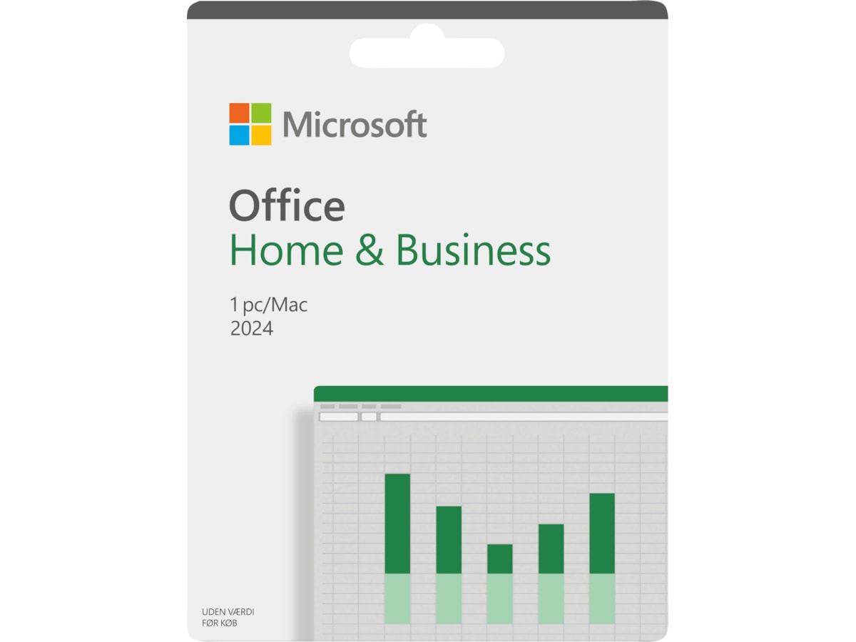 Microsoft Office Home & Business 2024 (DK) Kontorapplikasjoner