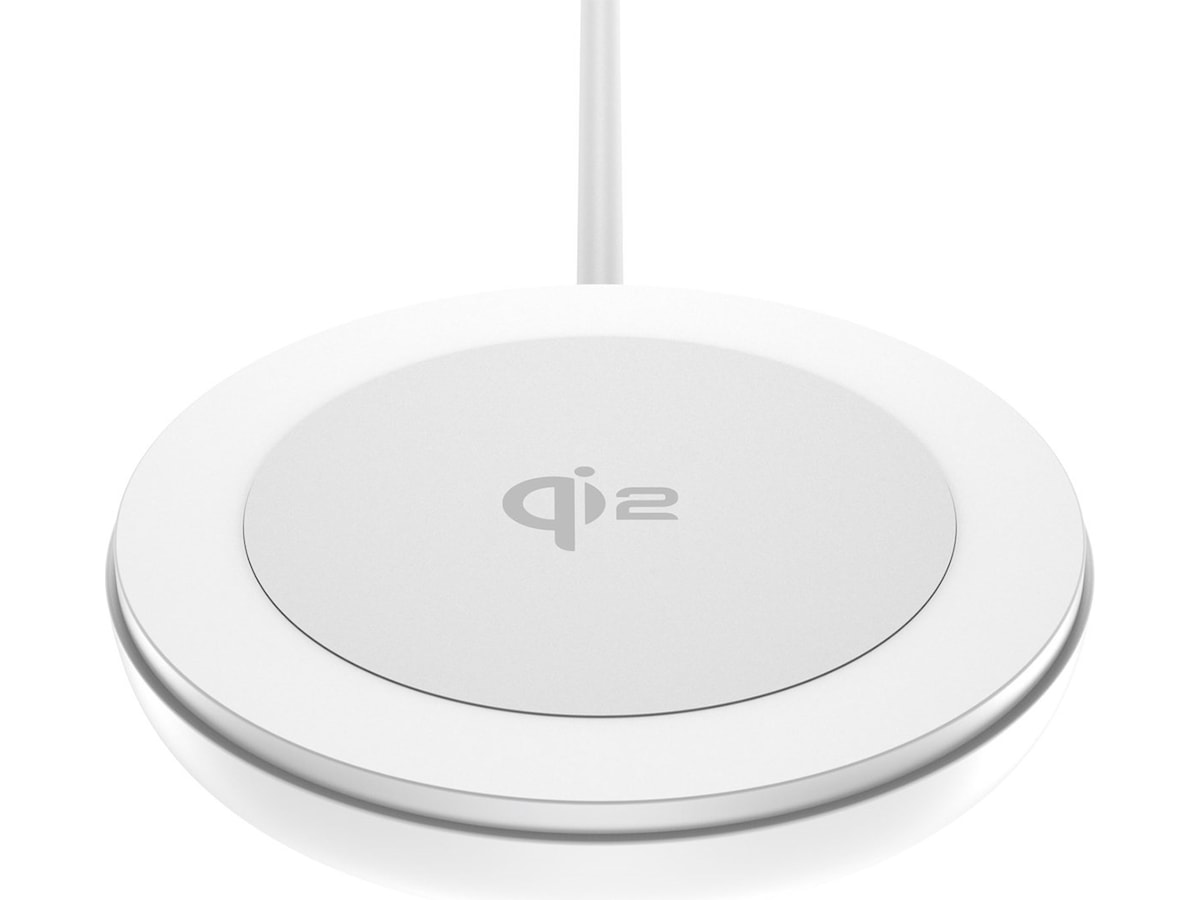 Andersson Qi2 15W Trådløs lader (hvit) Trådløs lader