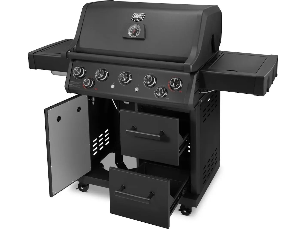 Austin and Barbeque AABQ Pro 5+2B gassgrill Grill