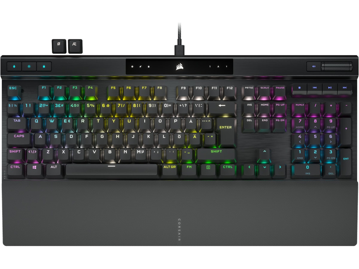 Corsair K70 Pro OPX RGB (sort) Gamingtastatur