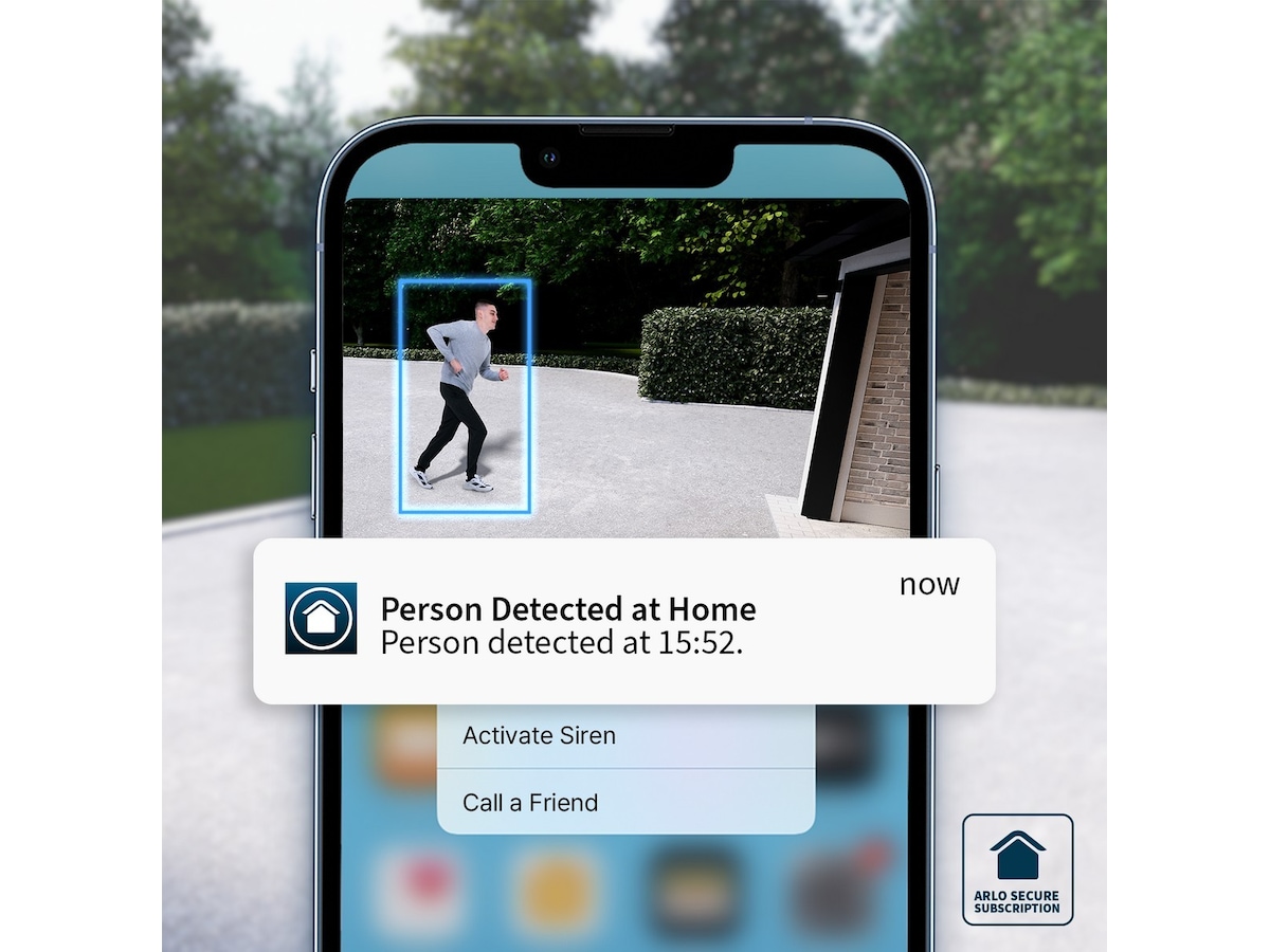 Arlo Essential 2 FHD Video Doorbell Ringeklokker