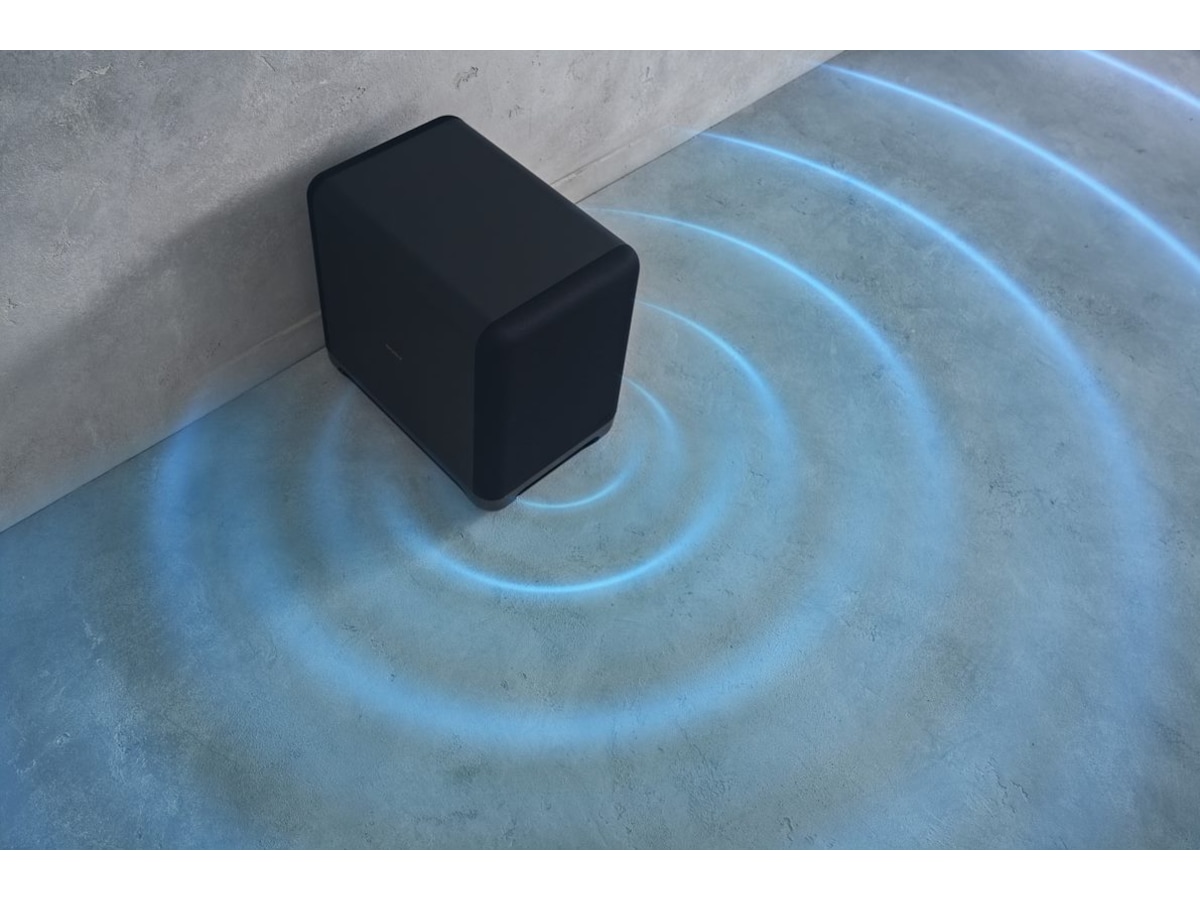 Sony SA-SW5 Premium subwoofer (sort) -B-Grade Demo DVD/Hi-Fi/stereo