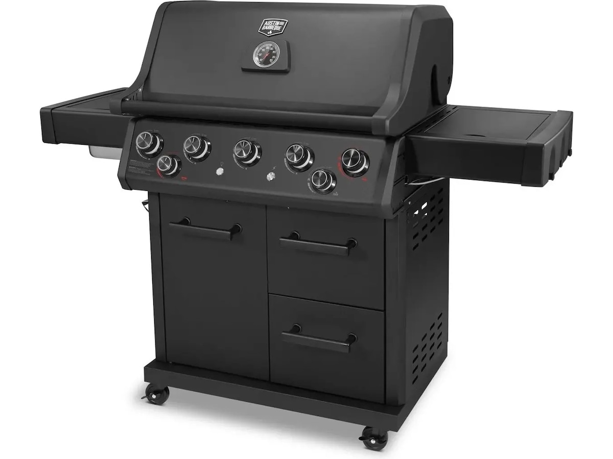 Austin and Barbeque AABQ Pro 5+2B gassgrill Grill