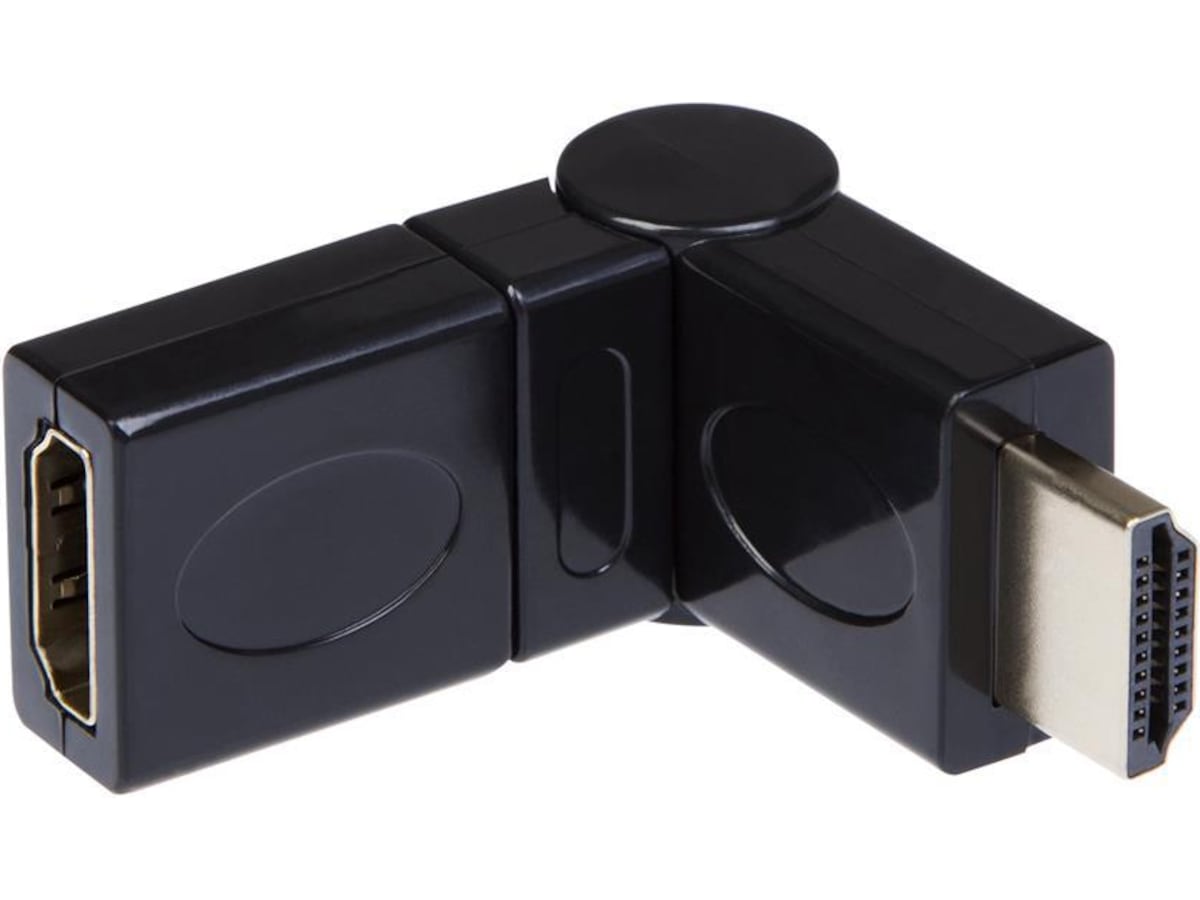 HDMI til HDMI Adapter (sort) Monitorkabler