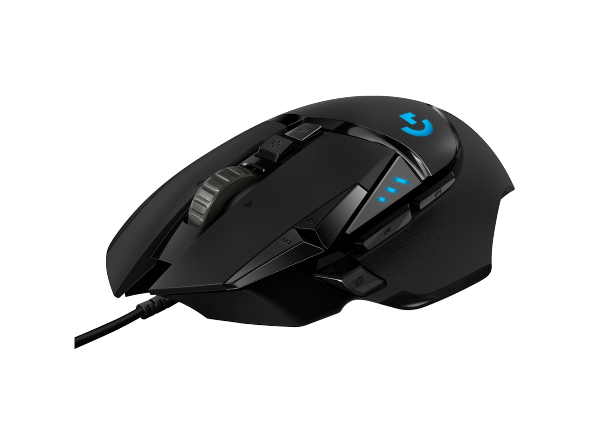 Logitech G502 HERO Gamingmus (sort) Gamingmus