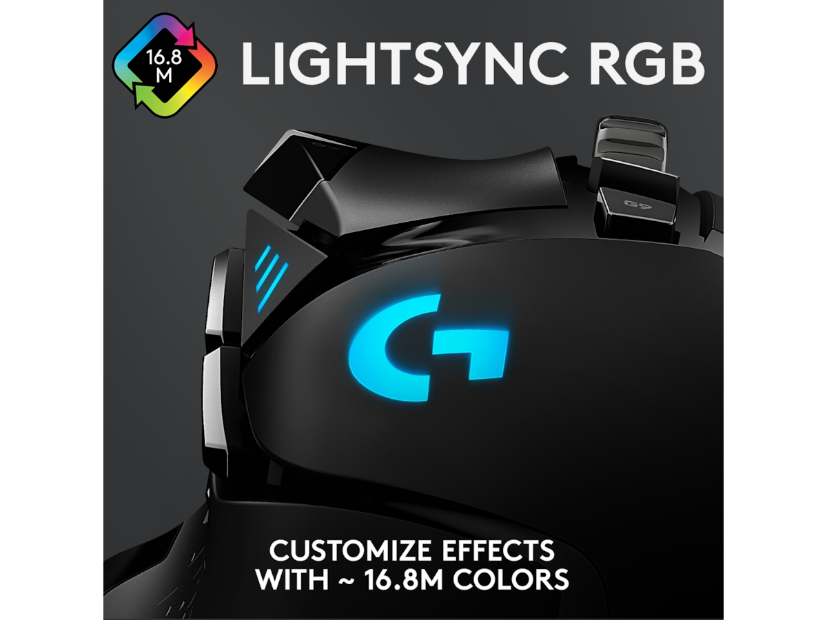 Logitech G502 HERO Gamingmus (sort) Gamingmus