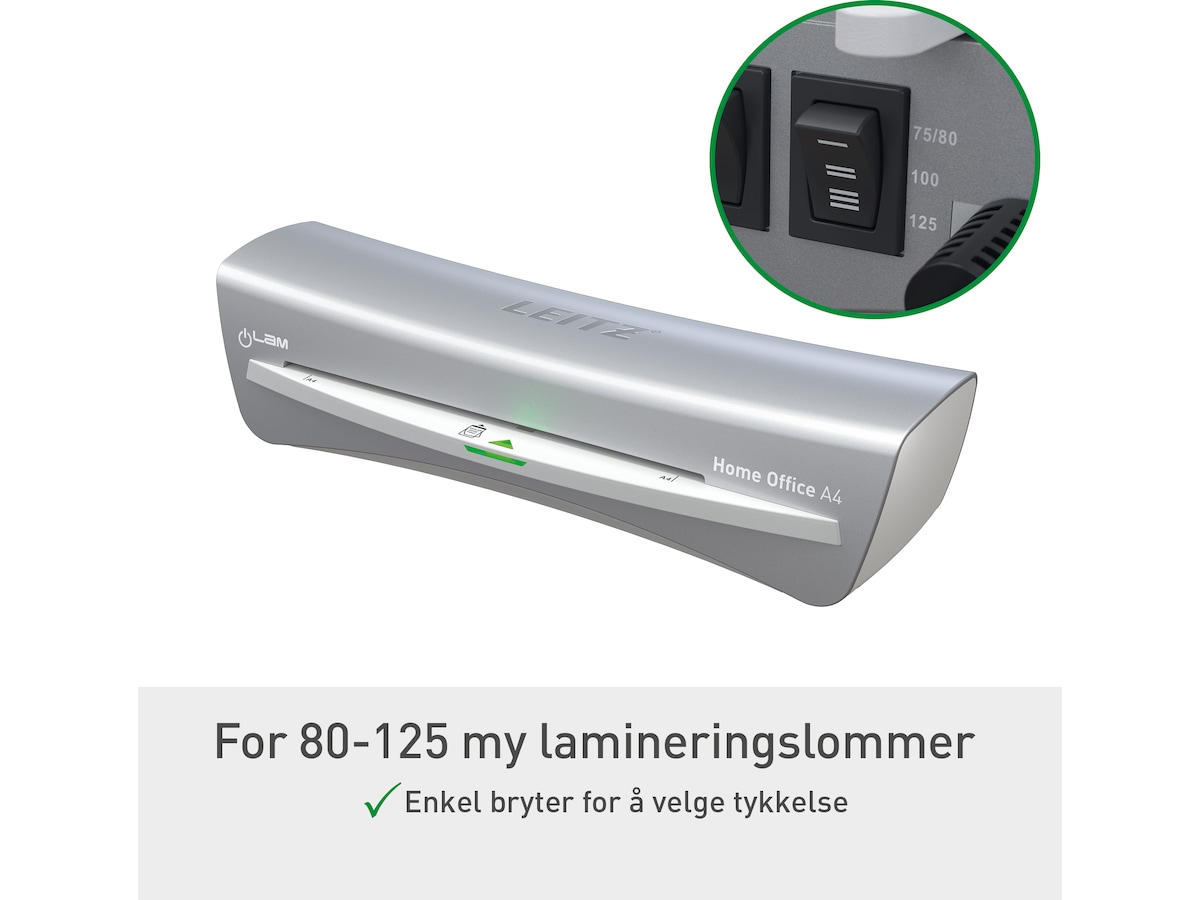 Leitz Lamineringsmaskin iLAM HOME Office A4 Lamineringsmaskiner