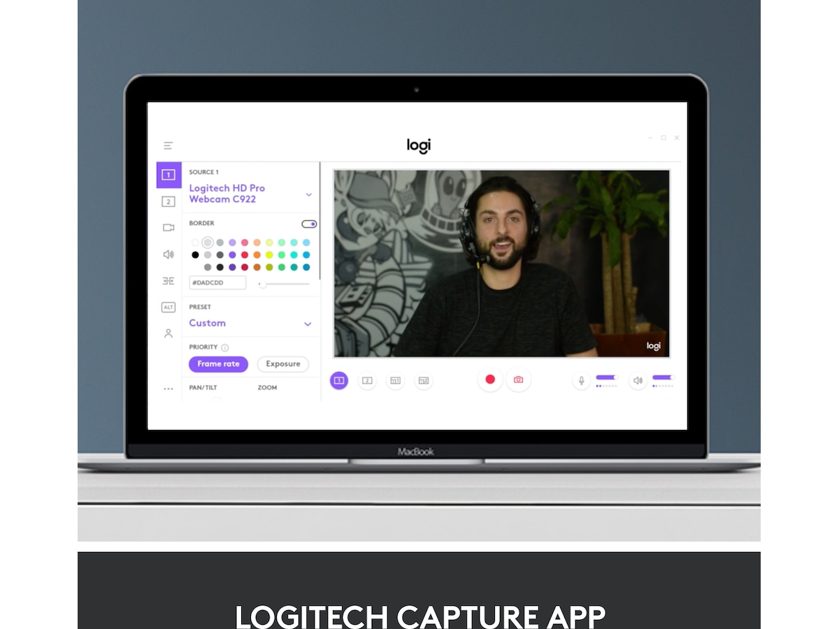 Logitech C920s PRO HD Webkamera Webkamera