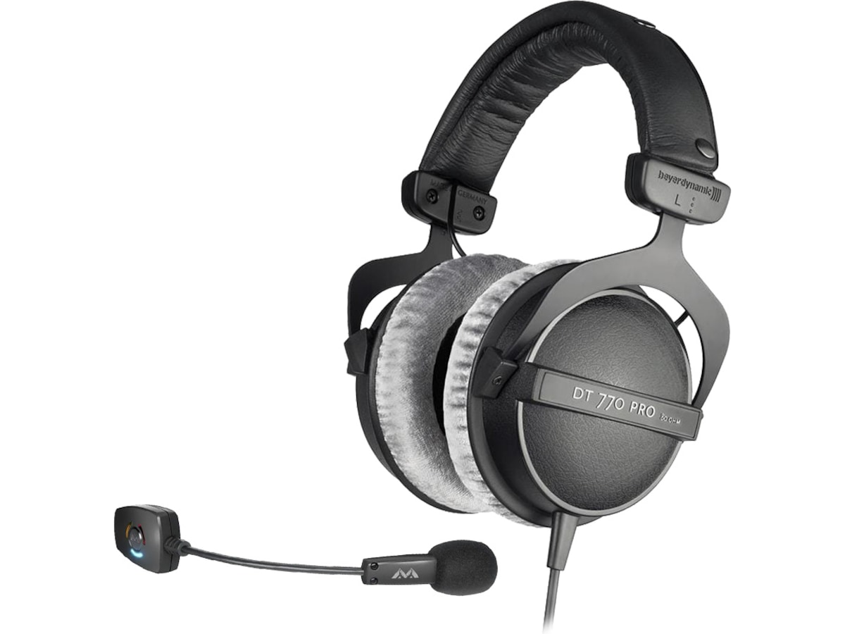 Beyerdynamic ModMic hodetelefoner, Over-Ear (sort) Hodetelefoner