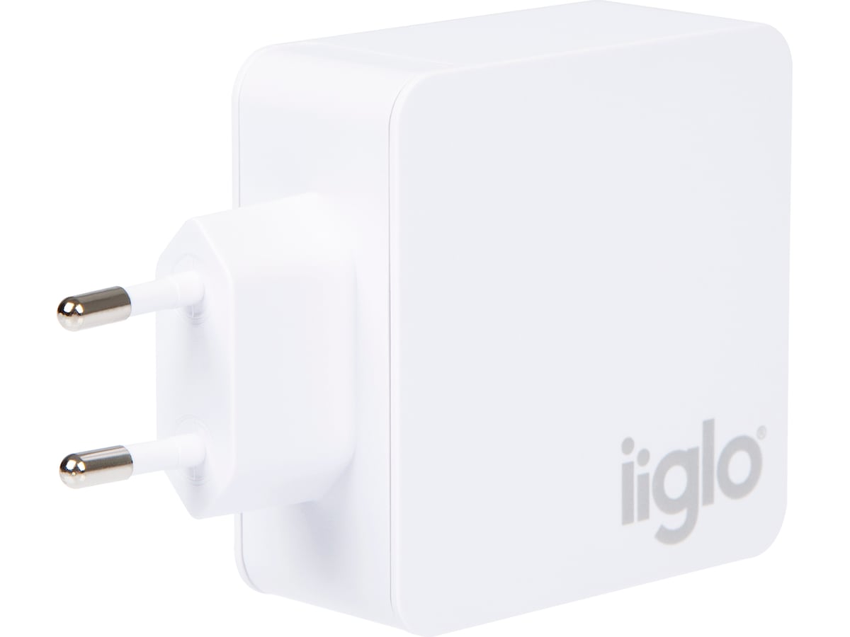 iiglo 48W Vegglader (hvit) Mobilladere