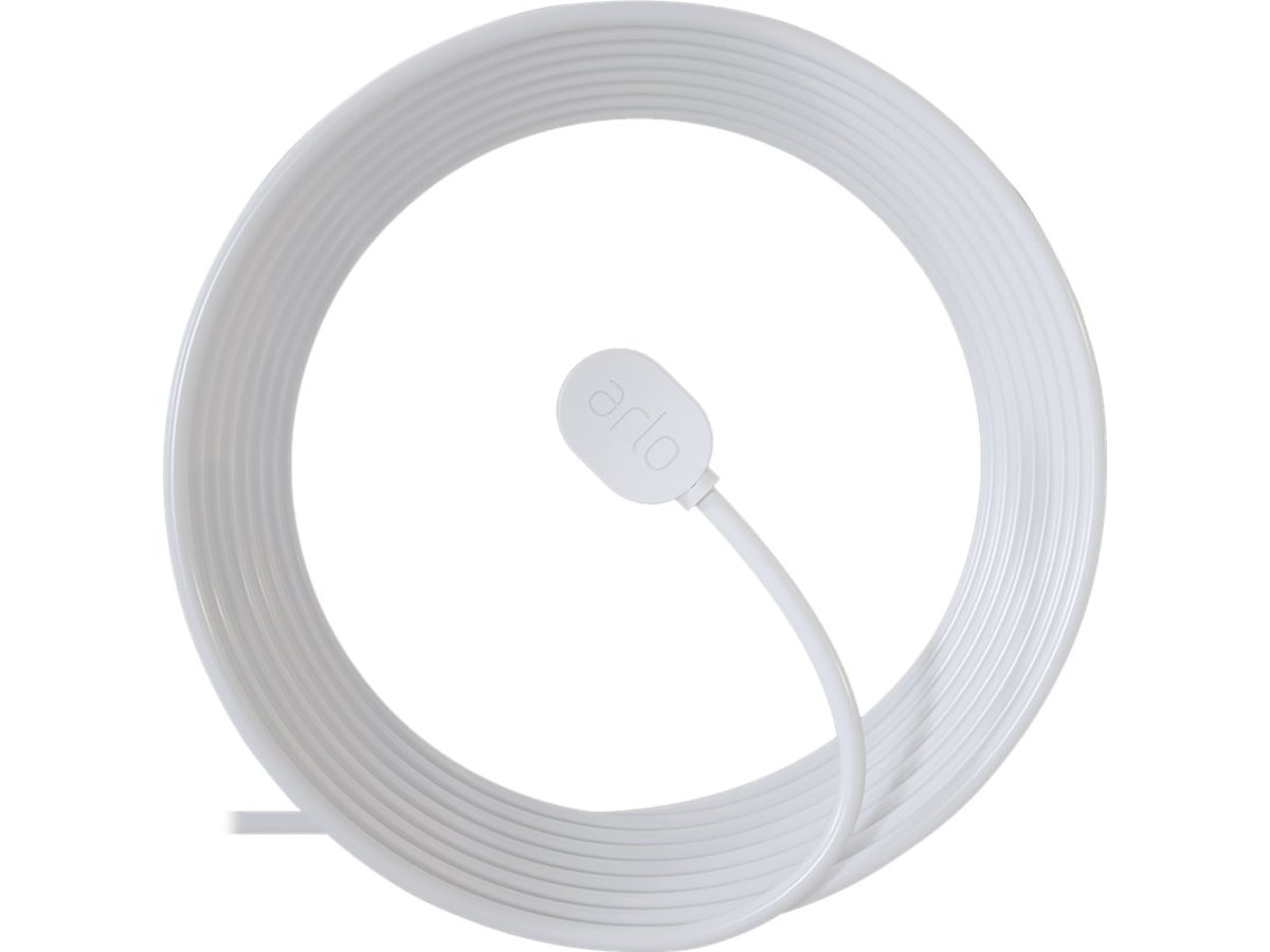 Arlo Ultra Outdoor Ladekabel (hvit) Tilbehør til overvåkningskameraer