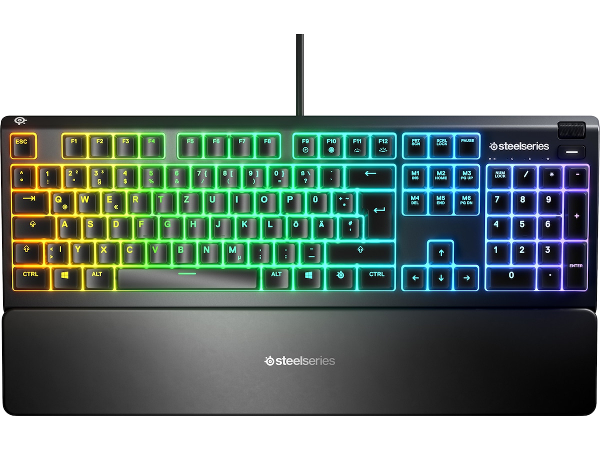 Steelseries Apex 3 Gamingtastatur (sort) Gamingtastatur