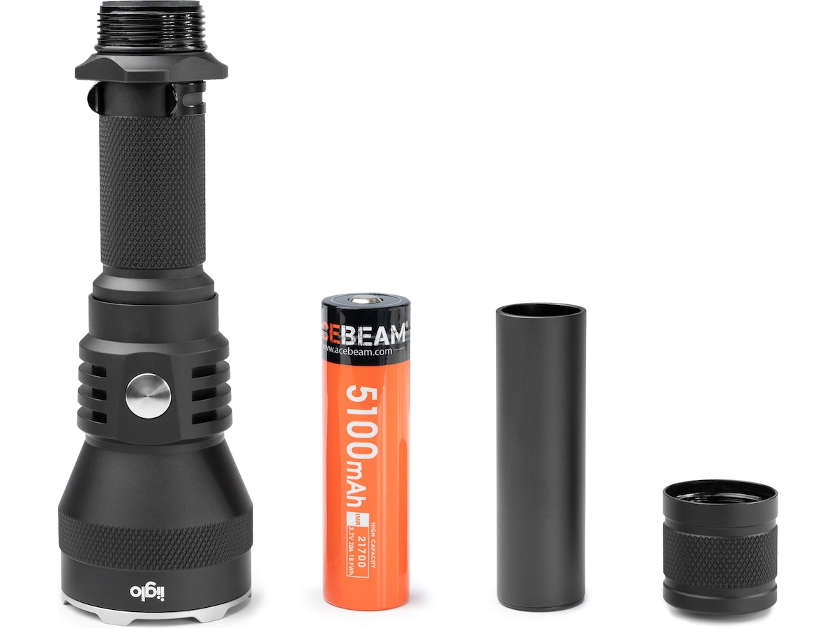 iiglo Lommelykt 4000 lumen Hodelykter & lommelykter