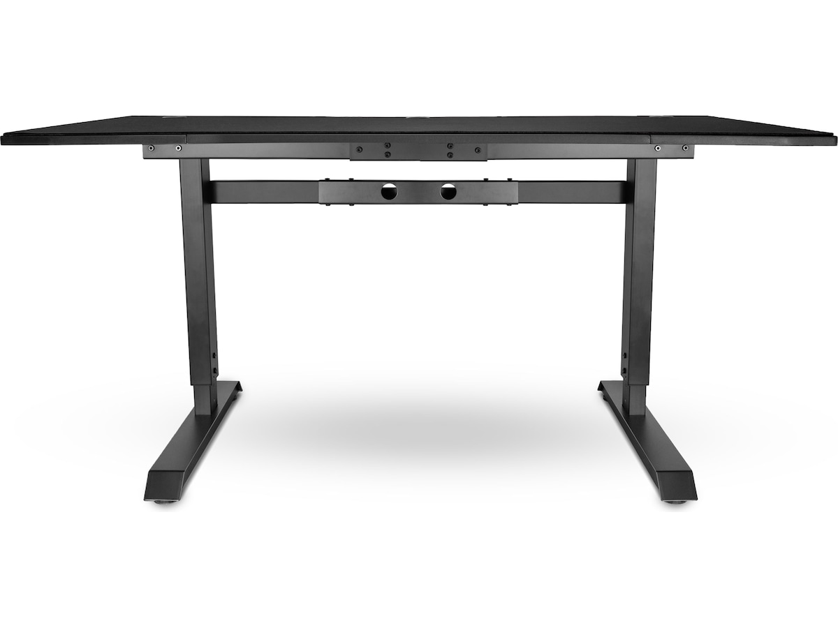 Svive Altair Gaming Desk matt sort med sorte sømmer Gamingdesk