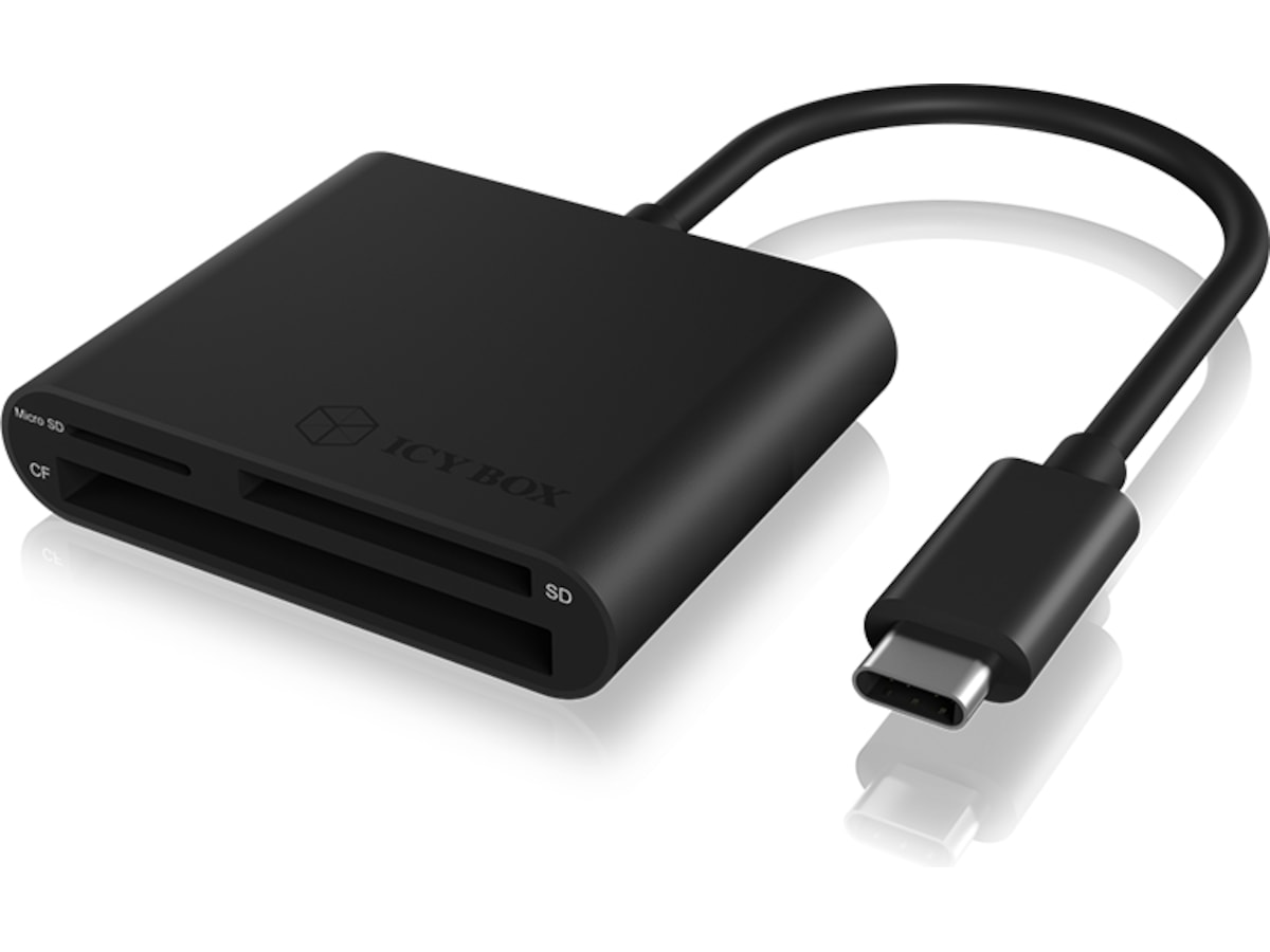 ICY BOX Type-C USB 3.0 Multi Card Reader Tilbehør