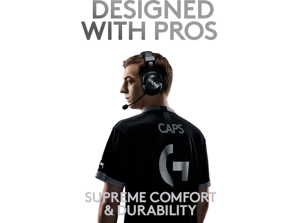 Logitech PRO X LIGHTSPEED Trådløst Gaming Headset (sort) Gamingheadset