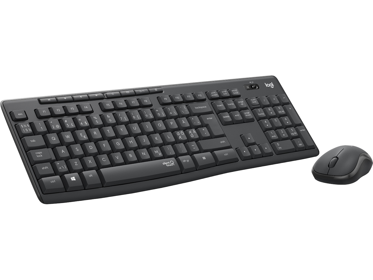 Logitech MK295 Silent Wireless Combo - GRAPHITE Mus & tastatur -kombipakker
