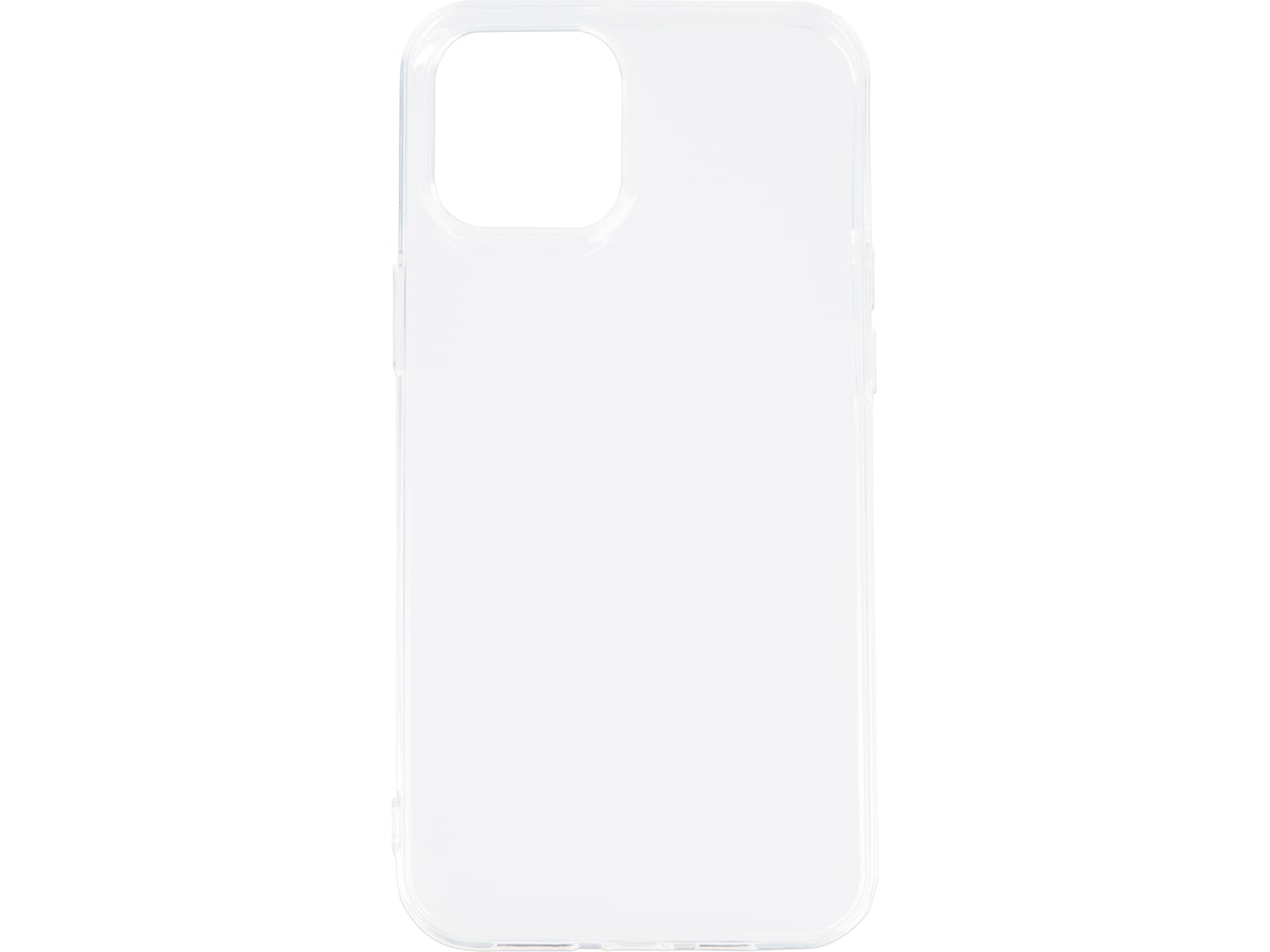 iiglo iPhone 12 / 12 Pro Silikondeksel (gjennomsiktig) Mobildeksel