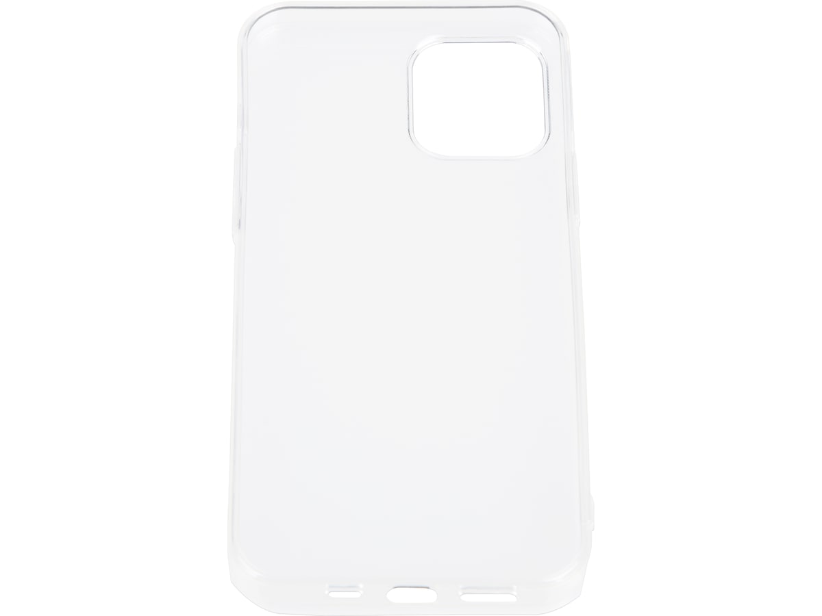 iiglo iPhone 12 / 12 Pro Silikondeksel (gjennomsiktig) Mobildeksel