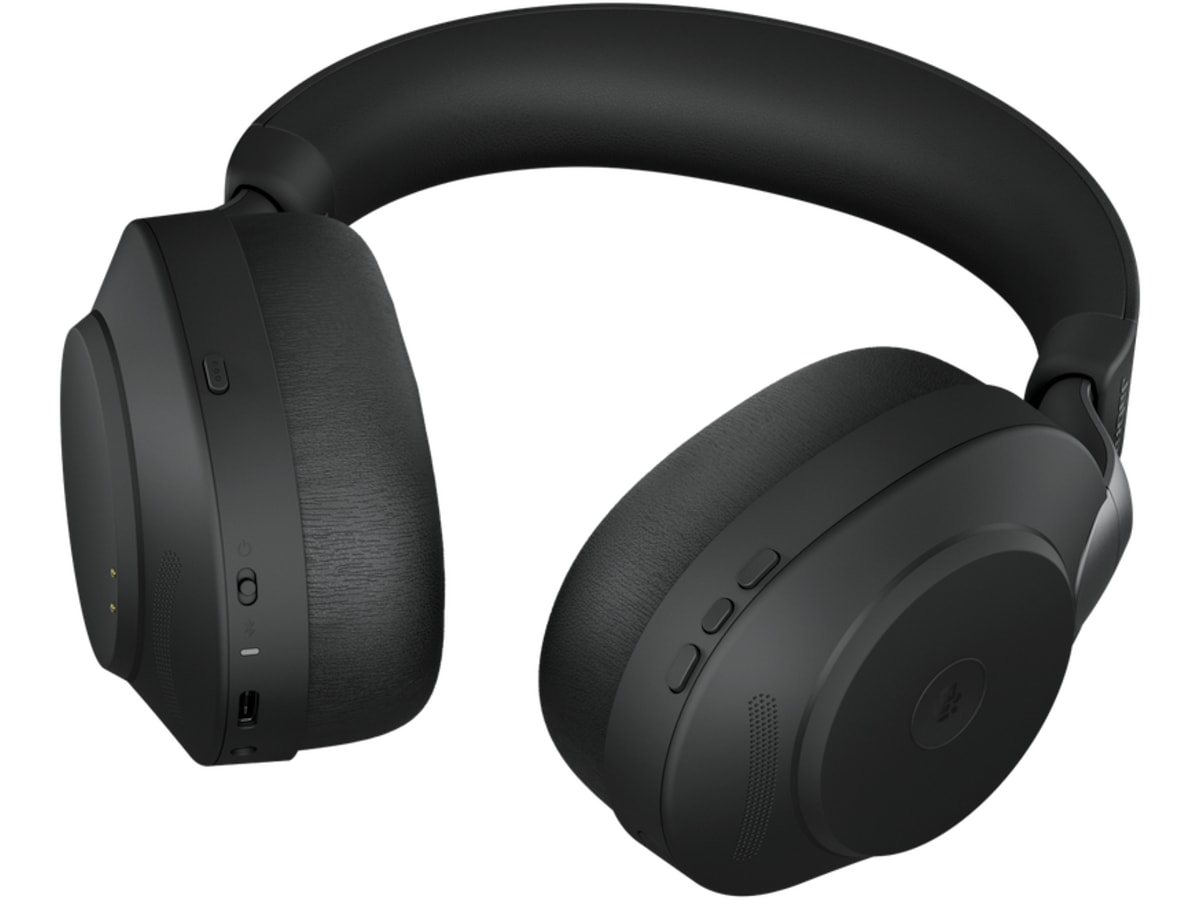 Jabra Evolve2 85, Link380a MS Stereo Stand Black Headset