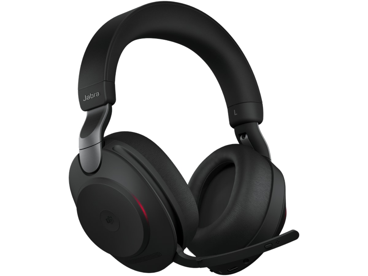 Jabra Evolve2 85, Link380a MS Stereo Stand Black Headset