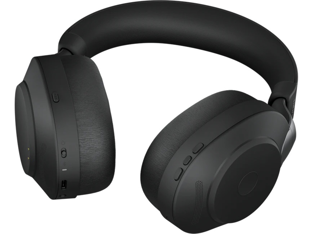 Jabra Evolve2 85, Link380a UC Stereo Stand Black Headset