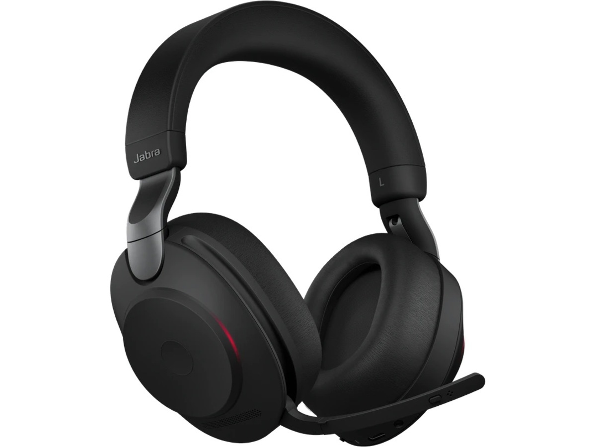 Jabra Evolve2 85, Link380a UC Stereo Stand Black Headset