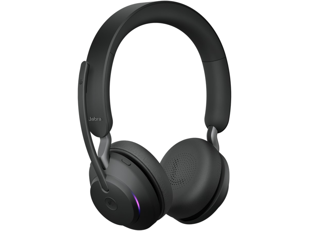 Jabra Evolve2 65, Link380c MS Stereo Stand Black Trådløse hodesett