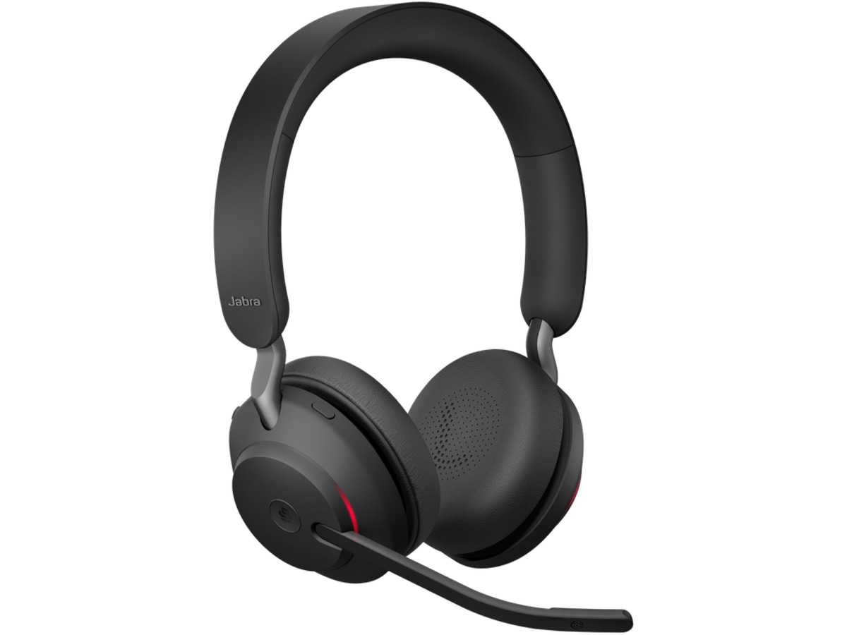 Jabra Evolve2 65, Link380c MS Stereo Stand Black Trådløse hodesett