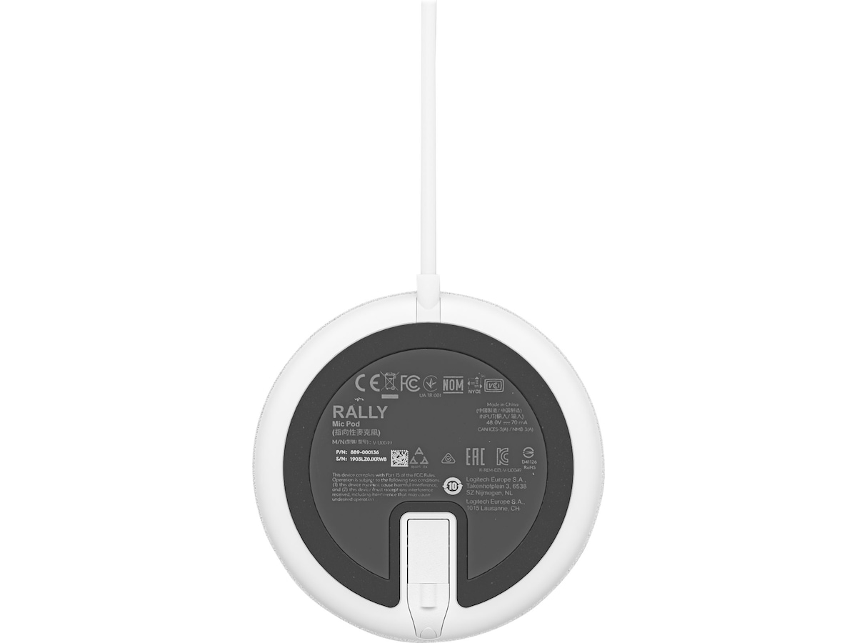 Logitech Rally Mic Pod Videokonferanse