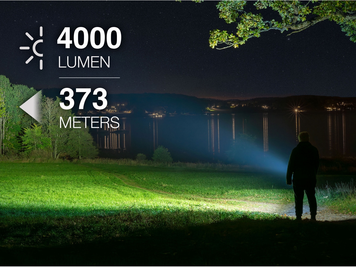 iiglo Lommelykt 4000 lumen -B-Grade Demo hjem & fritid
