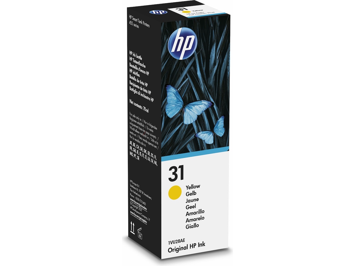 HP Blekk 31 Gul Blekkpatroner