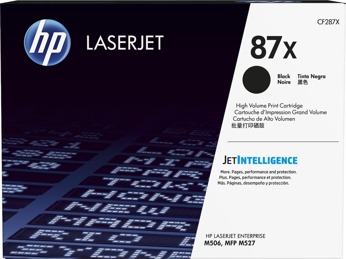 HP Toner 87X Sort Lasertoner