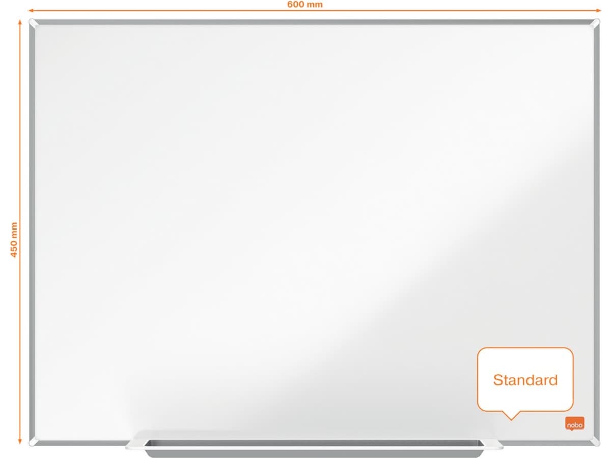 Nobo Whiteboard Impression Pro Emaljert magnetisk tavle 60x45 cm Whiteboardtavler
