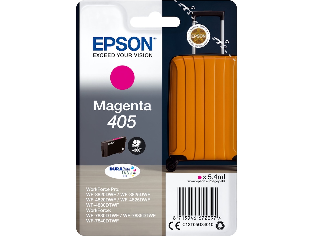 Epson Blekk 405 Magenta Blekkpatroner
