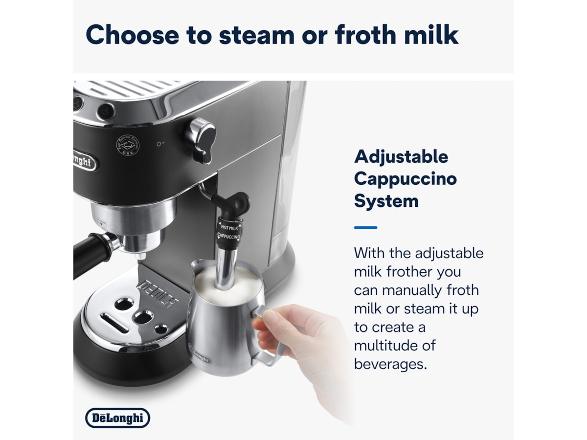 DeLonghi Dedica Style EC685.BK Espressomaskin (sort) Espressomaskiner