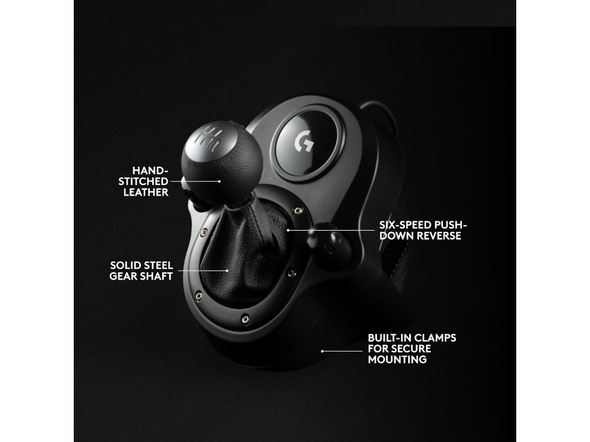 Logitech G923 og Driving Force Shifter Bundle Ratt og pedaler