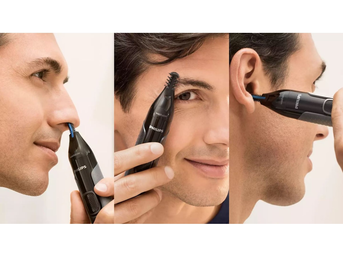 Philips series 3000 Nese-, øre- og øyenbrynstrimmer NT3650/16 Barbermaskiner