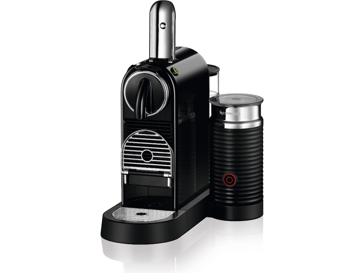 NESPRESSO CitiZ&milk fra DeLonghi® Kapselmaskin (sort) Kapselmaskiner