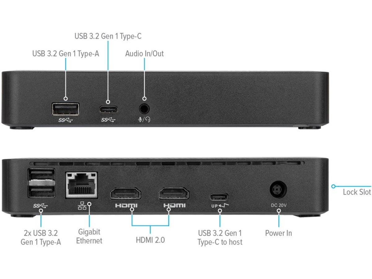 Targus Universal Dual 4K Docking m/DP -B-Grade Demo annet i PC & nettbrett