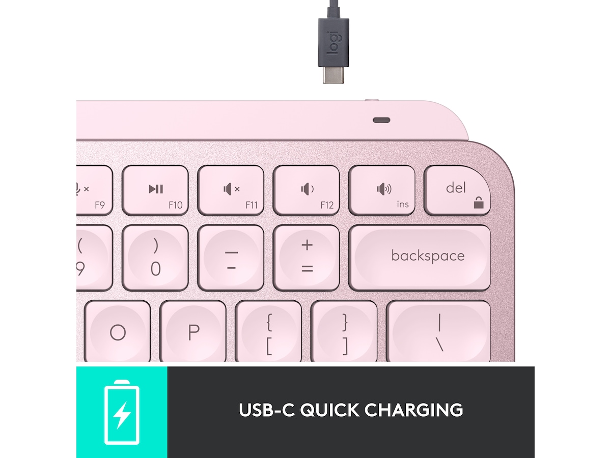 Logitech MX Keys Mini - ROSE Tastatur