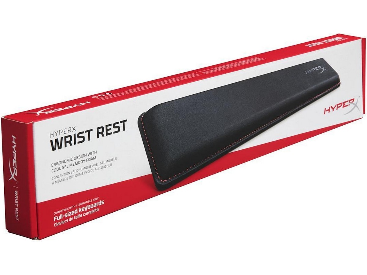HyperX Gaming Håndleddstøtte (sort) Tilbehør til gaming- tastatur og mus