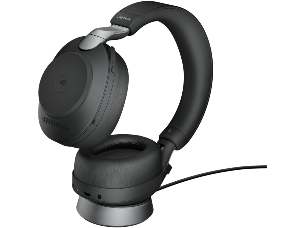 Jabra Evolve2 85, Link380a MS Stereo Stand Black  -B-Grade Demo tilbehør til mobiler & klokker