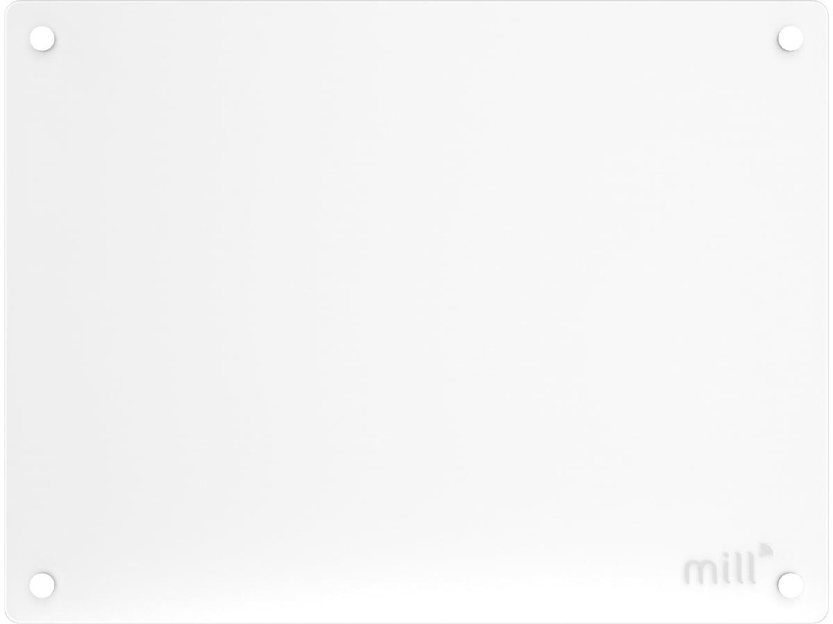 Mill Glass WiFi Gen 3 panelovn 400W  (hvit) Panelovner
