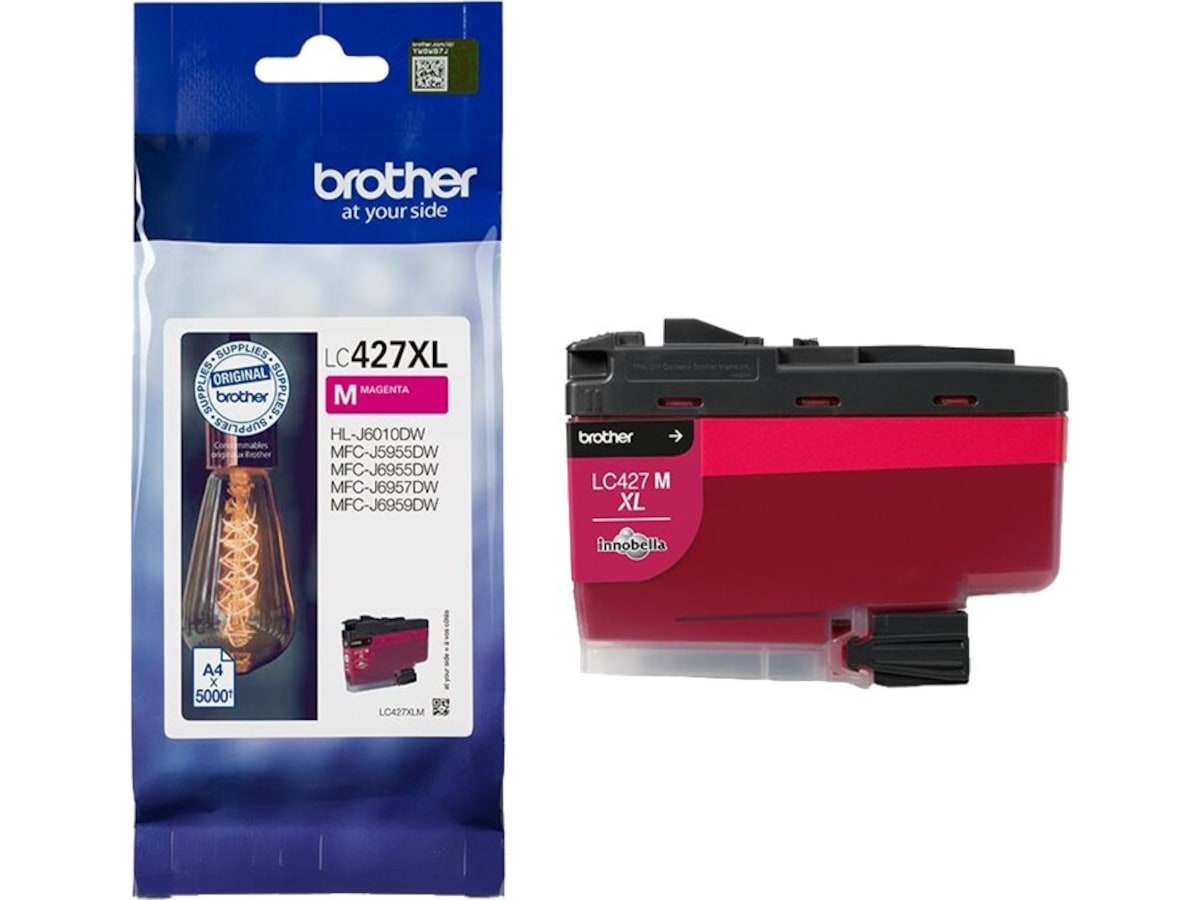Brother blekk LC427XLM Magenta Blekkpatroner