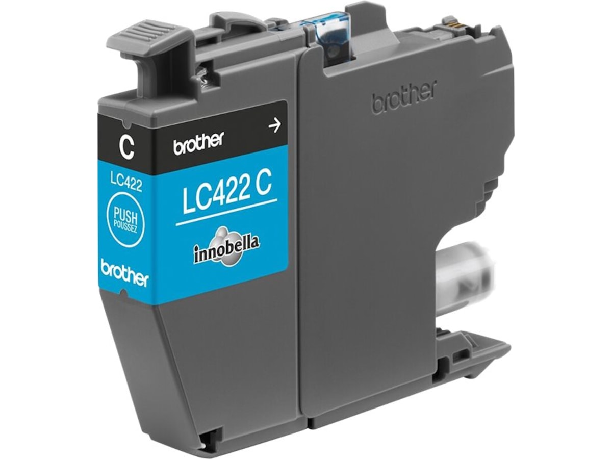 Brother blekk LC422C Cyan Blekkpatroner