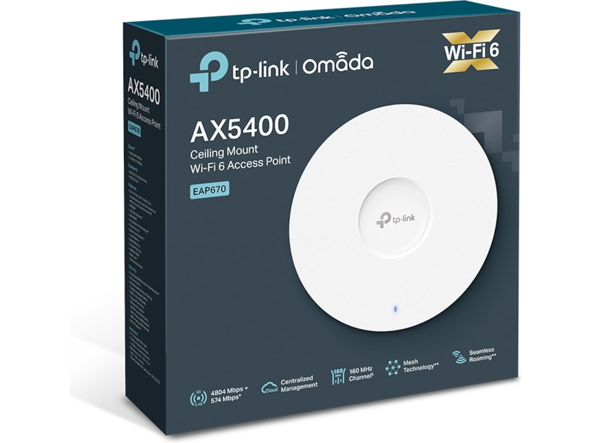 TP-Link EAP670 WiFi 6 Access Point Aksesspunkt