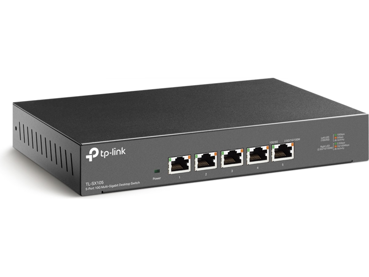 TP-Link TL-SX105 5-Port 10G Switch - Switch | Komplett.no