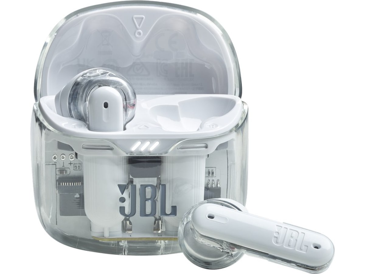 JBL Tune Flex Ghost Trådløse Ørepropper, In-Ear (hvit) Ørepropper