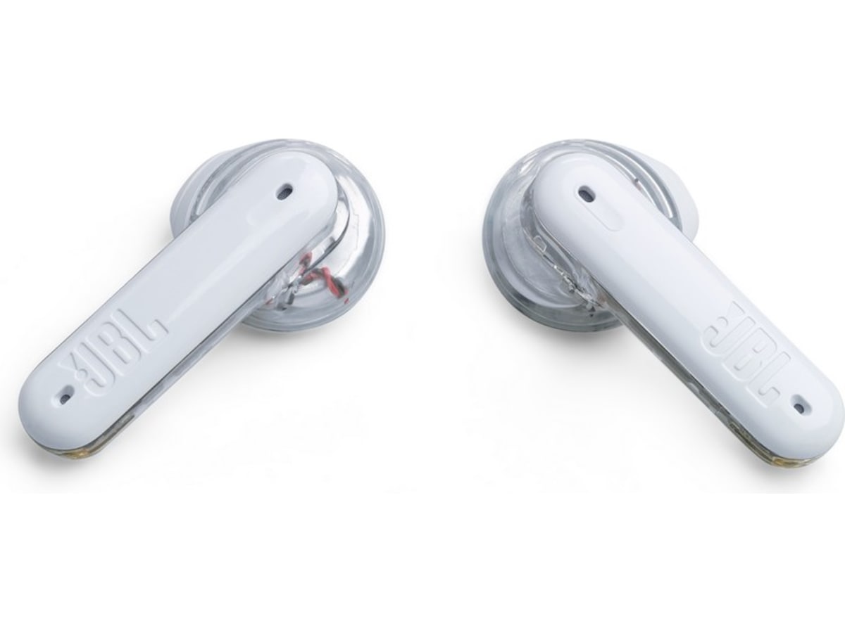 JBL Tune Flex Ghost Trådløse Ørepropper, In-Ear (hvit) Ørepropper